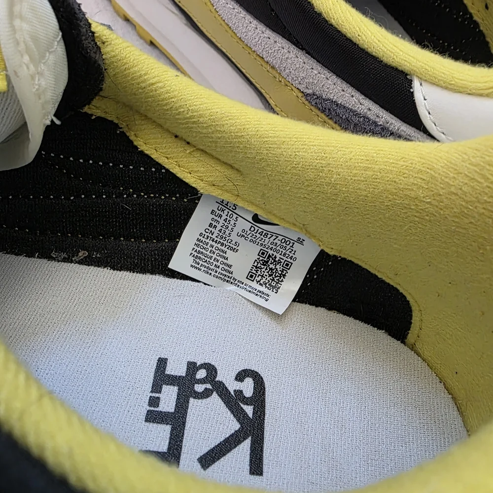 Pre-owned Nike X Undercover LDwaffle In Black / Yellow Men's Size 11.5 - Picture 4 of 8